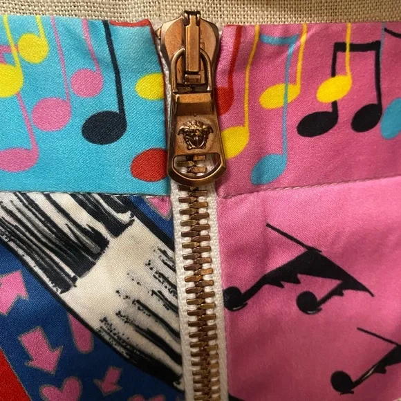 Versace collection skirt Rockmantic print! Size 44